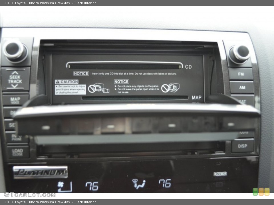 Black Interior Audio System for the 2013 Toyota Tundra Platinum CrewMax #75625518