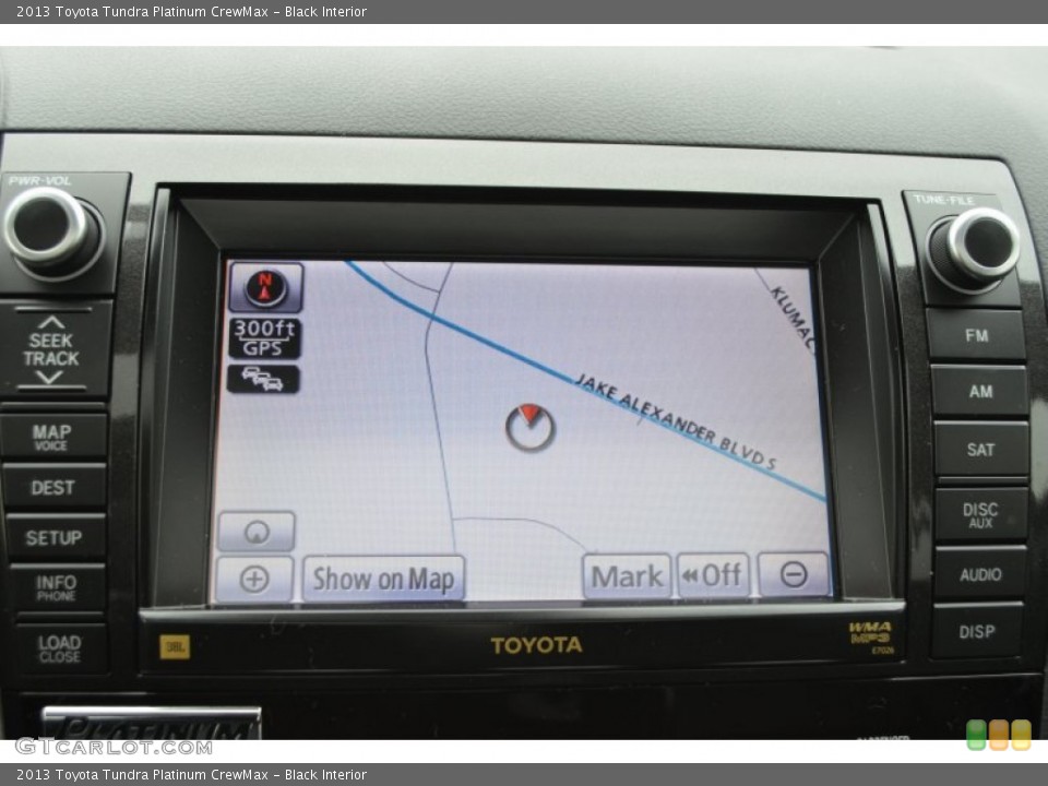 Black Interior Navigation for the 2013 Toyota Tundra Platinum CrewMax #75625539