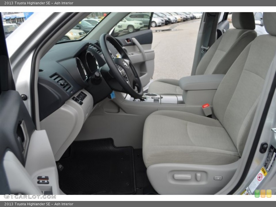 Ash Interior Front Seat for the 2013 Toyota Highlander SE #75625946