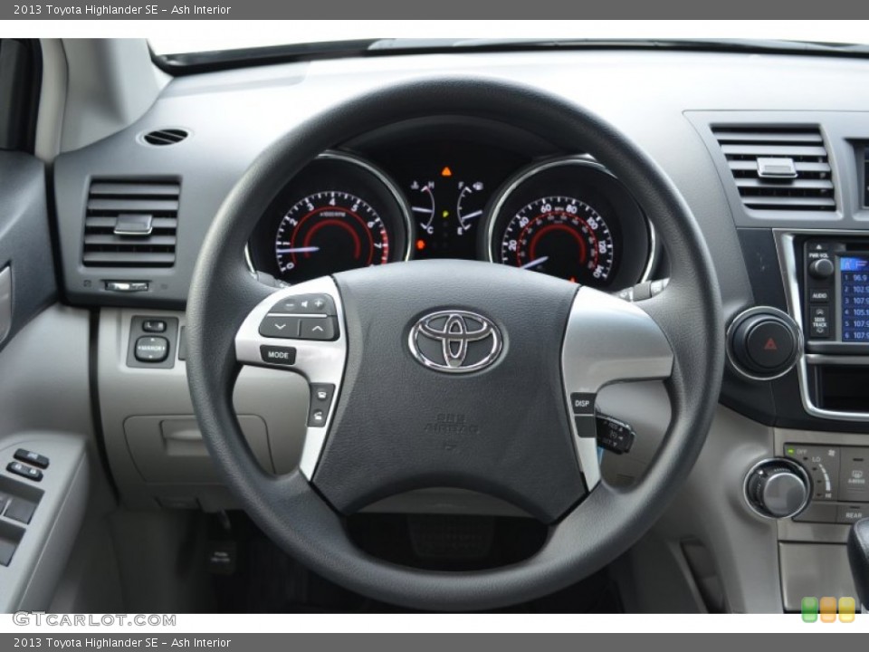 Ash Interior Steering Wheel for the 2013 Toyota Highlander SE #75626208