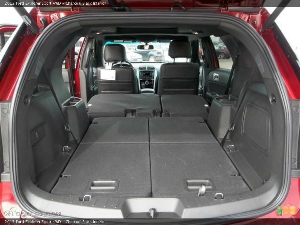 Charcoal Black Interior Trunk for the 2013 Ford Explorer Sport 4WD #75627690