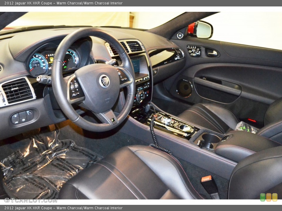Warm Charcoal/Warm Charcoal Interior Photo for the 2012 Jaguar XK XKR Coupe #75631497