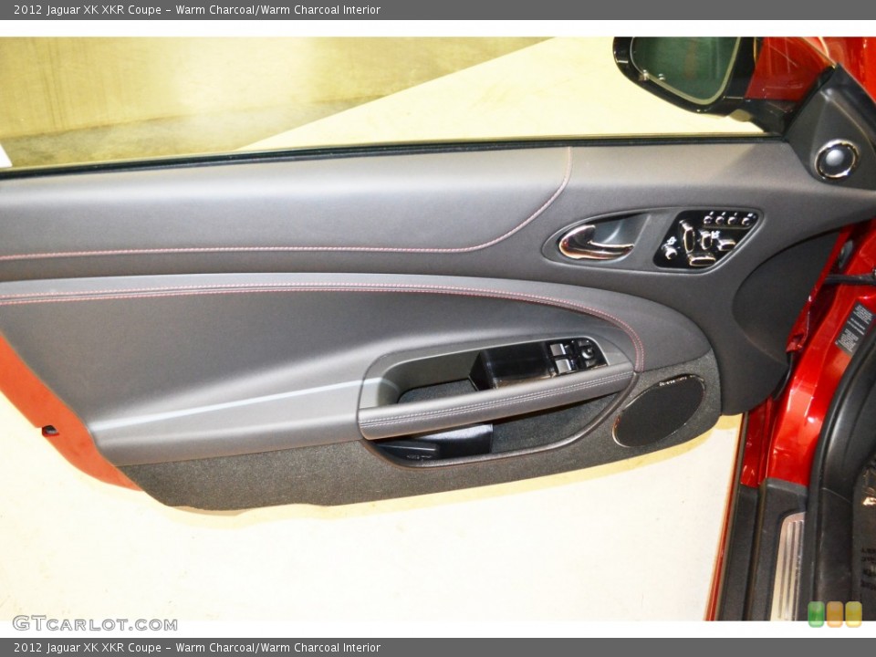 Warm Charcoal/Warm Charcoal Interior Door Panel for the 2012 Jaguar XK XKR Coupe #75631736
