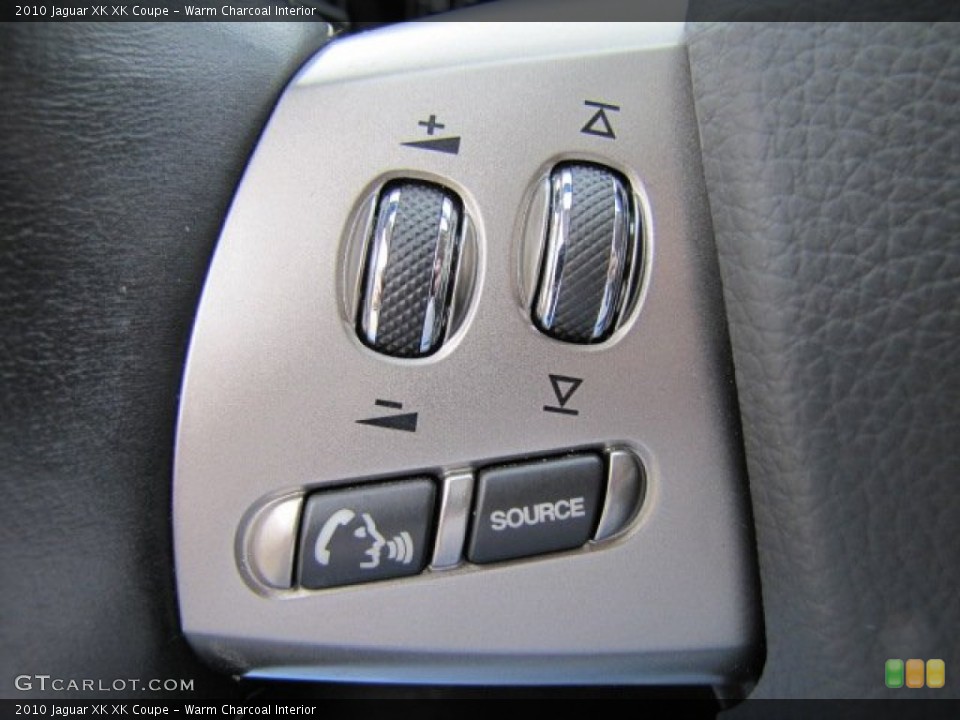 Warm Charcoal Interior Controls for the 2010 Jaguar XK XK Coupe #75632502