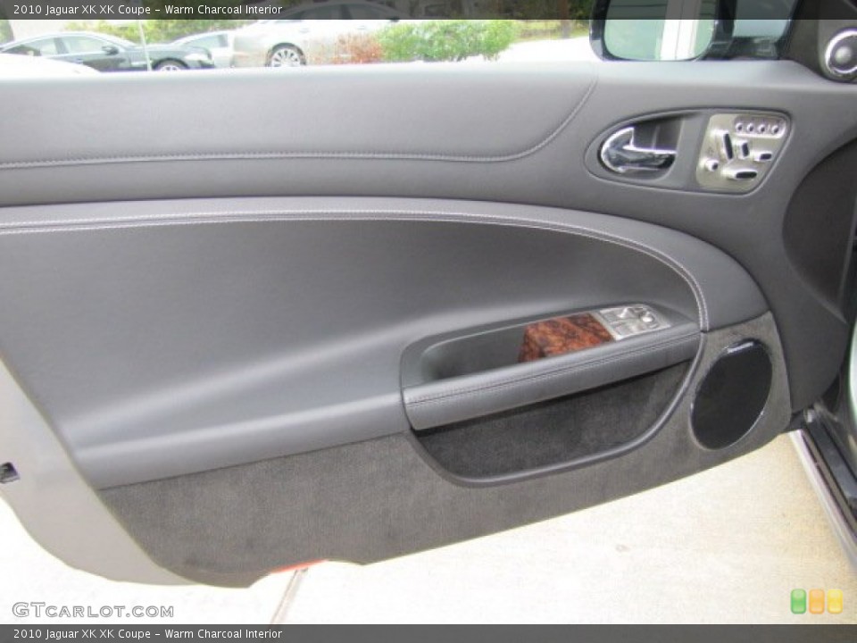 Warm Charcoal Interior Door Panel for the 2010 Jaguar XK XK Coupe #75632854