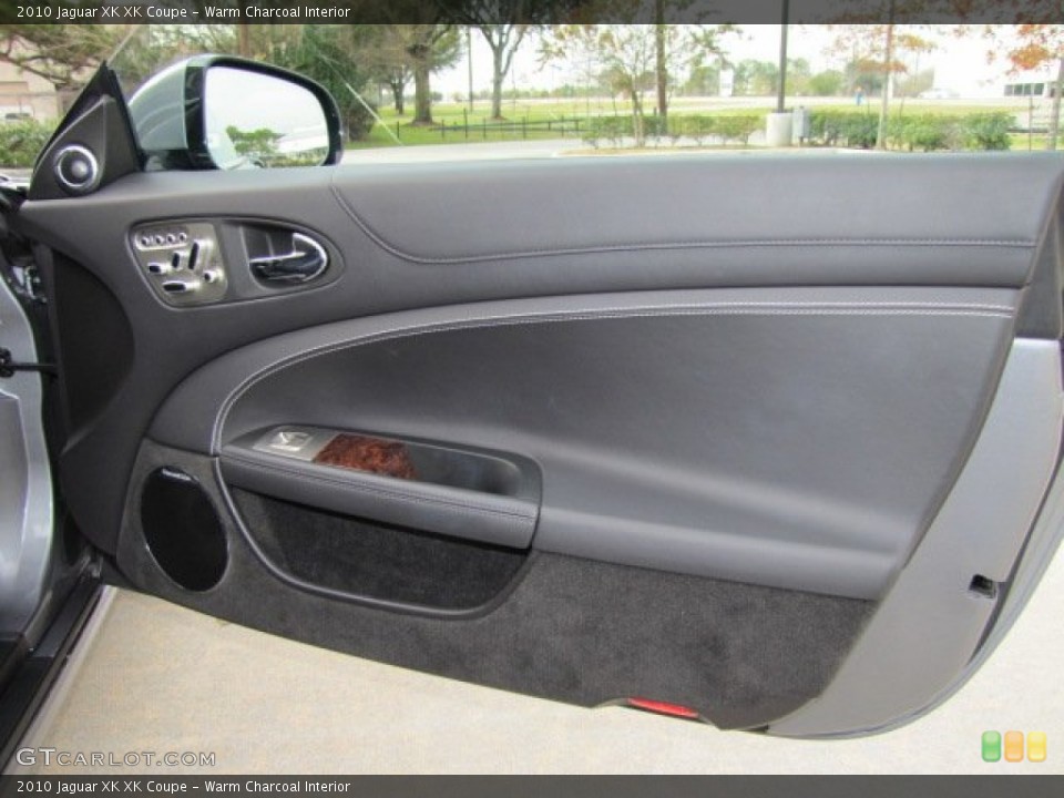 Warm Charcoal Interior Door Panel for the 2010 Jaguar XK XK Coupe #75632908