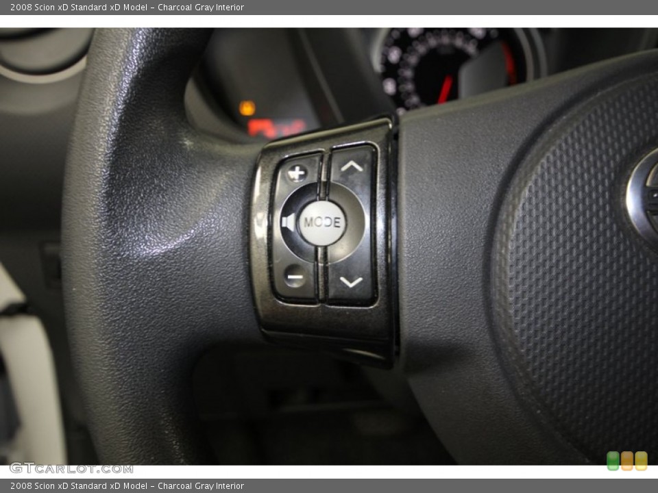 Charcoal Gray Interior Controls for the 2008 Scion xD  #75633507