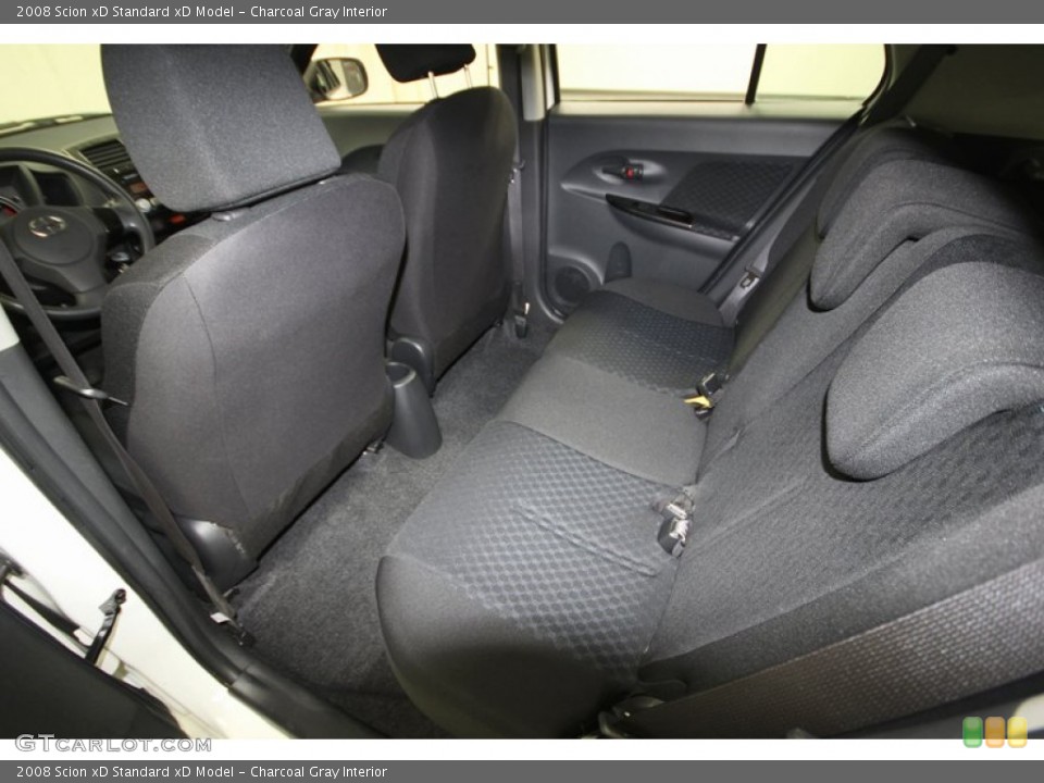 Charcoal Gray Interior Rear Seat for the 2008 Scion xD  #75633541
