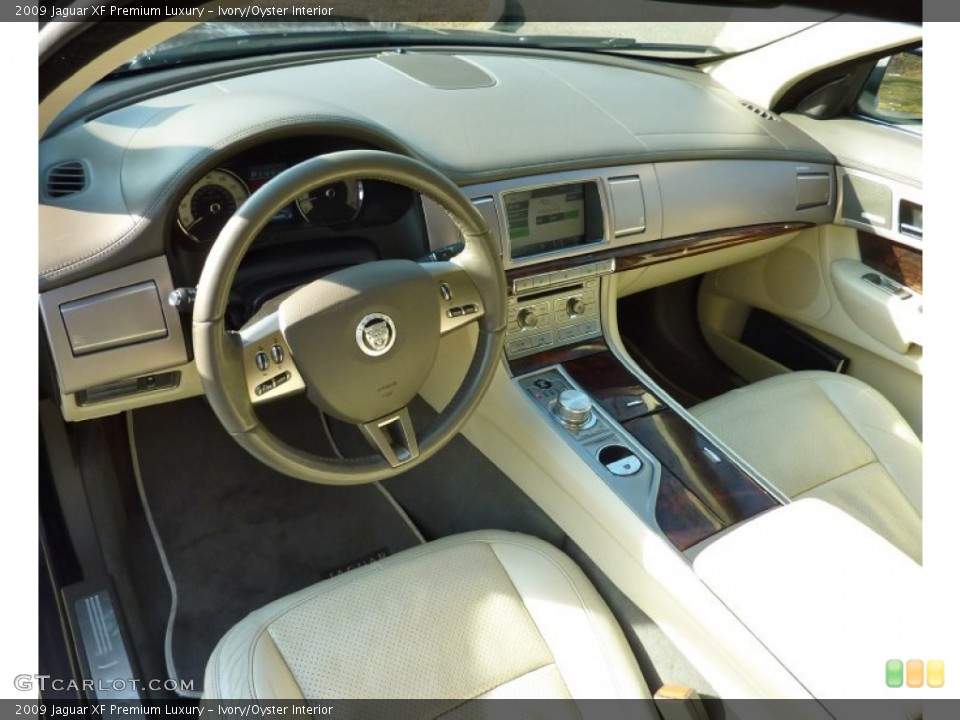 Ivory/Oyster Interior Prime Interior for the 2009 Jaguar XF Premium Luxury #75633957