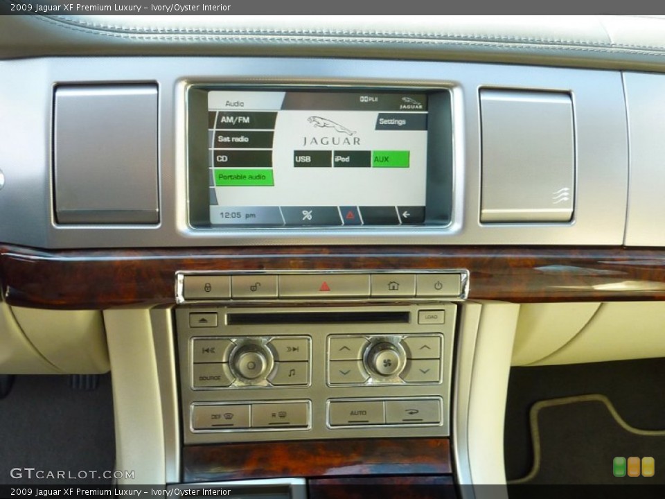 Ivory/Oyster Interior Controls for the 2009 Jaguar XF Premium Luxury #75634125