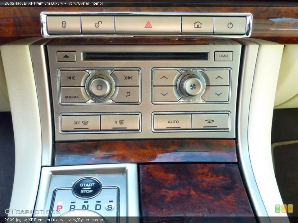 Ivory/Oyster Interior Controls for the 2009 Jaguar XF Premium Luxury #75634185