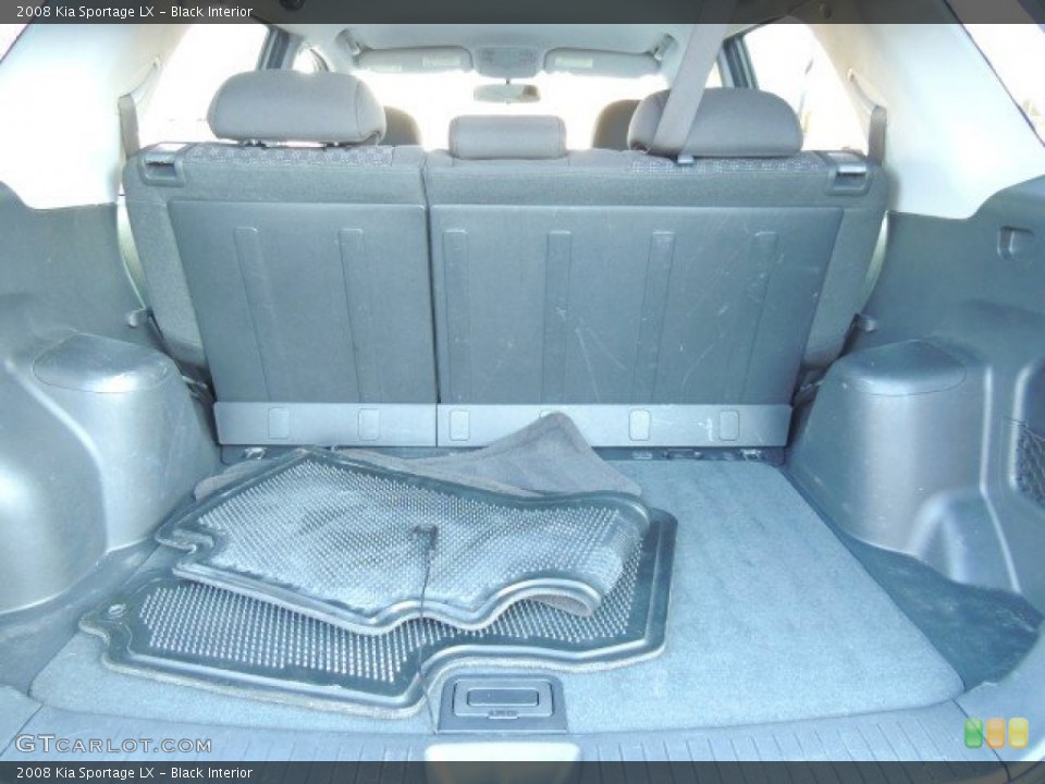 Black Interior Trunk for the 2008 Kia Sportage LX #75637239