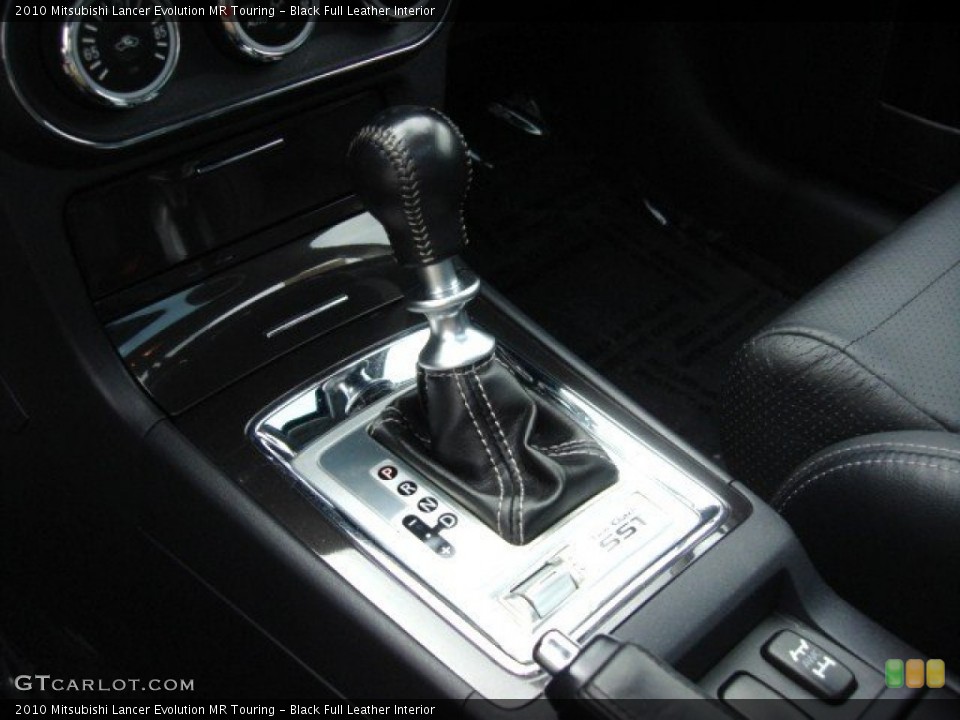Black Full Leather Interior Transmission for the 2010 Mitsubishi Lancer Evolution MR Touring #75639042