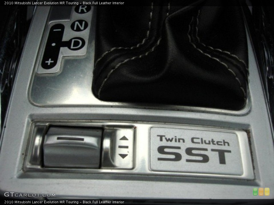 Black Full Leather Interior Transmission for the 2010 Mitsubishi Lancer Evolution MR Touring #75639056