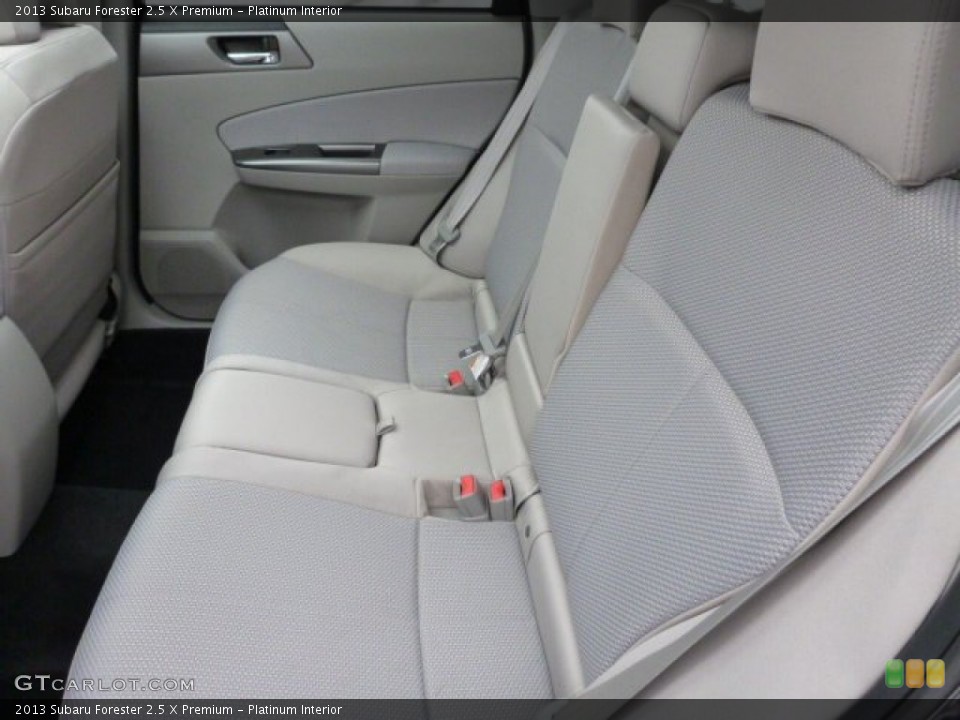 Platinum Interior Rear Seat for the 2013 Subaru Forester 2.5 X Premium #75639153