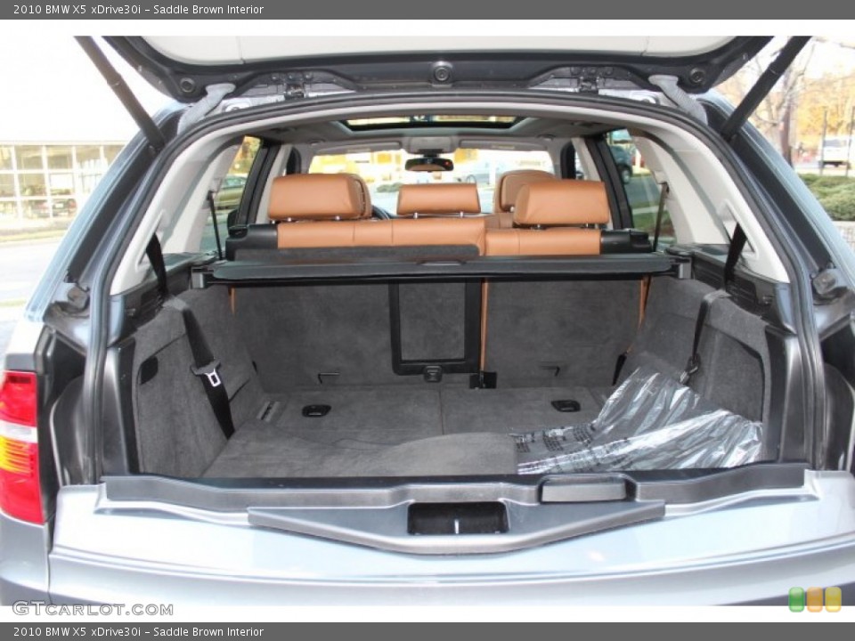 Saddle Brown Interior Trunk for the 2010 BMW X5 xDrive30i #75639579