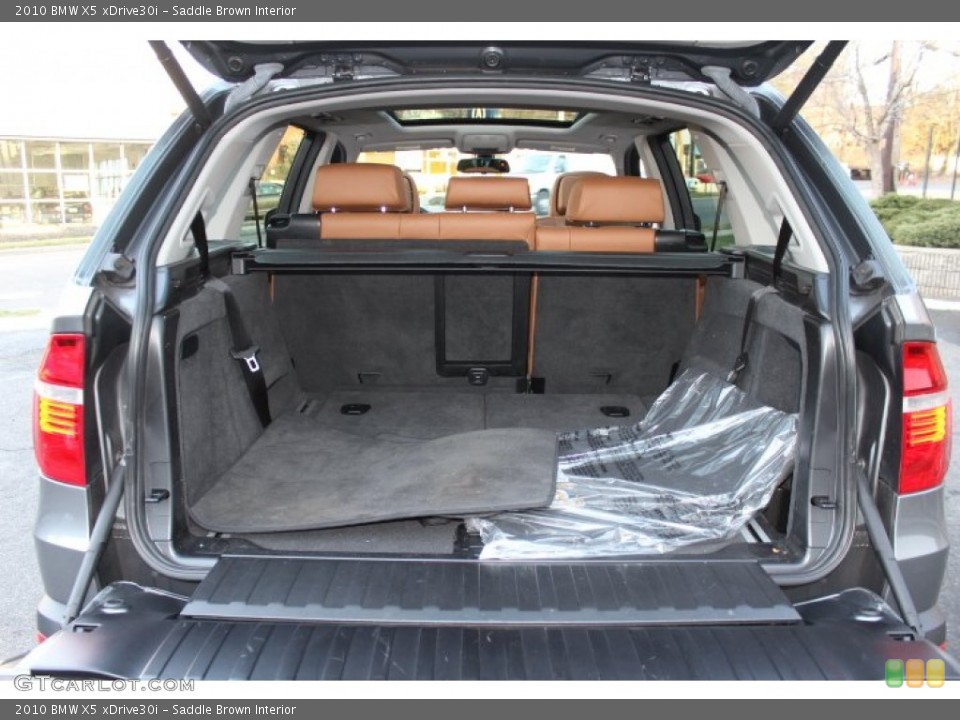 Saddle Brown Interior Trunk for the 2010 BMW X5 xDrive30i #75639602