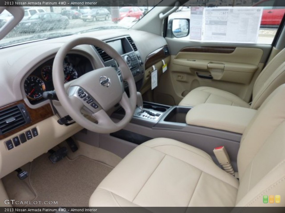 Almond Interior Photo for the 2013 Nissan Armada Platinum 4WD #75640633