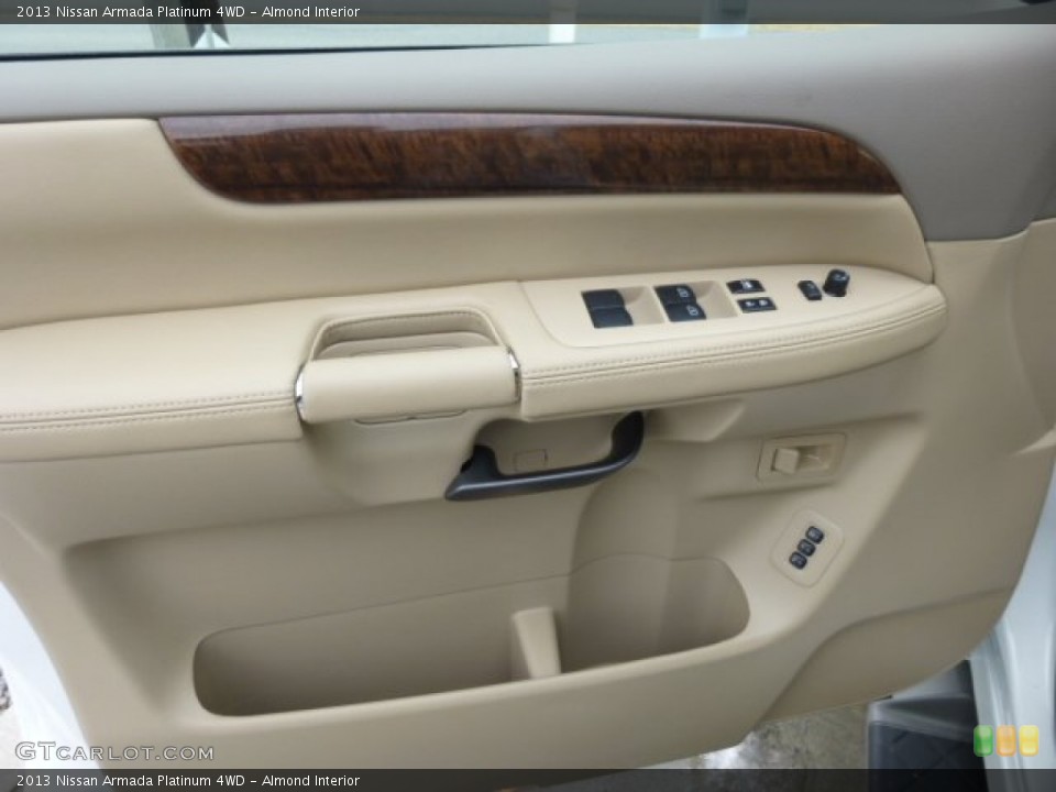 Almond Interior Door Panel for the 2013 Nissan Armada Platinum 4WD #75640648