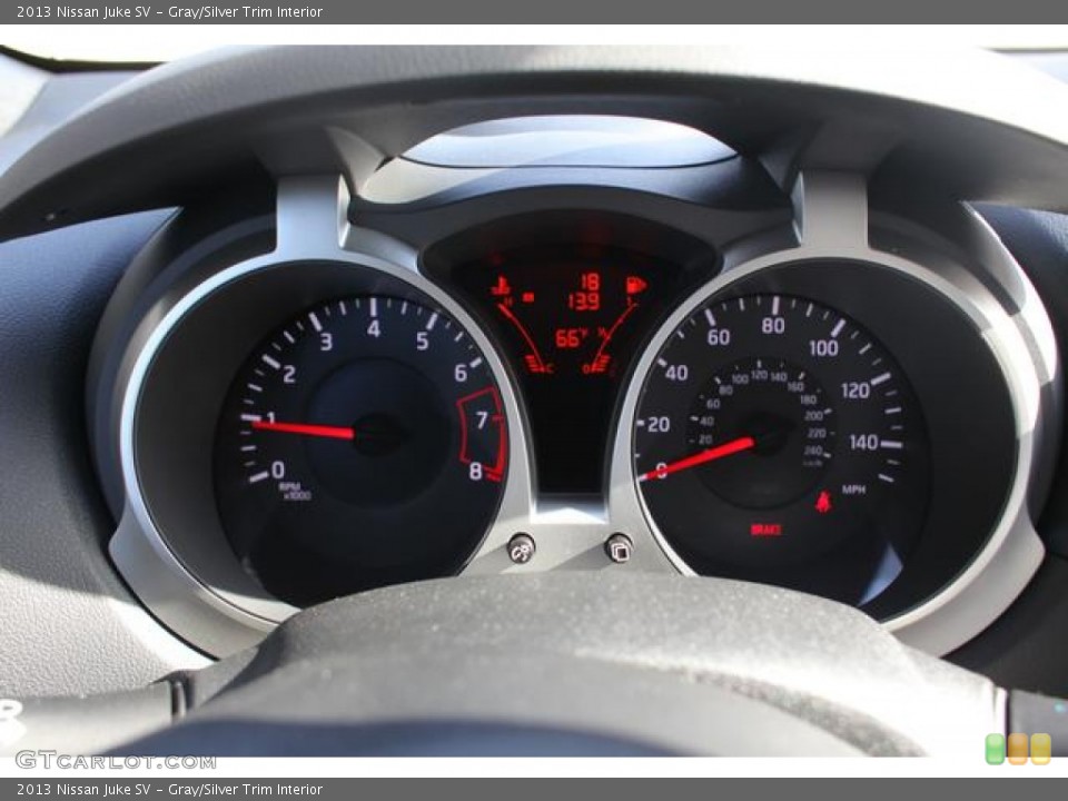 Gray/Silver Trim Interior Gauges for the 2013 Nissan Juke SV #75642026