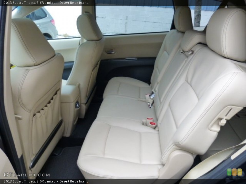 Desert Beige Interior Rear Seat for the 2013 Subaru Tribeca 3.6R Limited #75642722