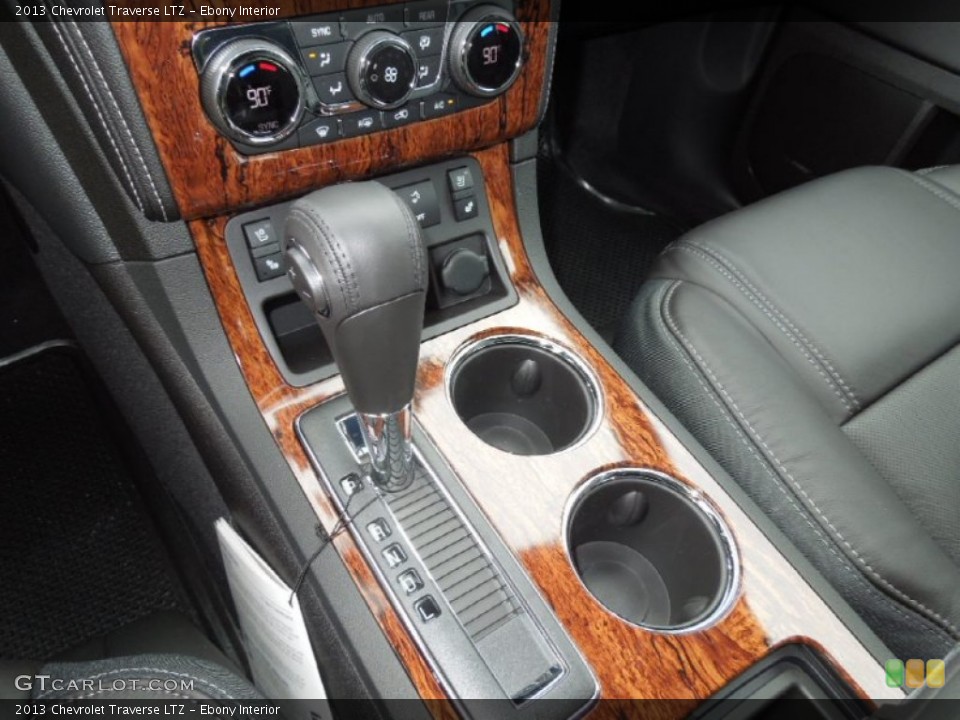 Ebony Interior Transmission for the 2013 Chevrolet Traverse LTZ #75644910