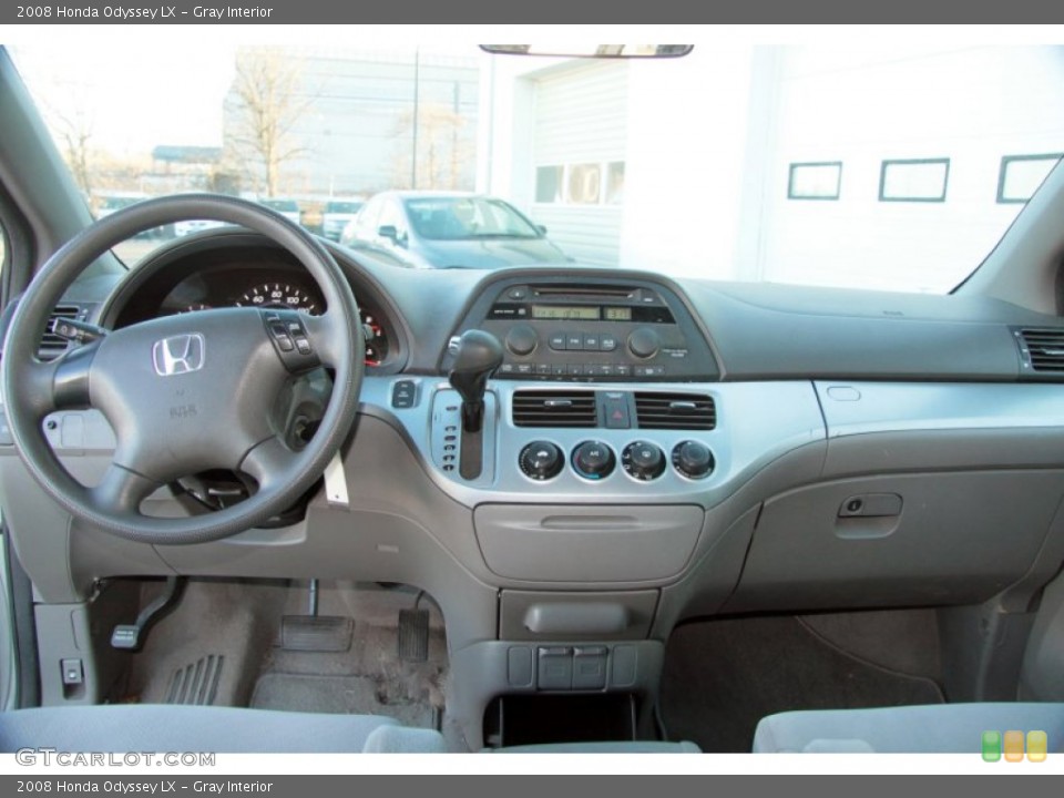 Gray Interior Dashboard for the 2008 Honda Odyssey LX #75646956