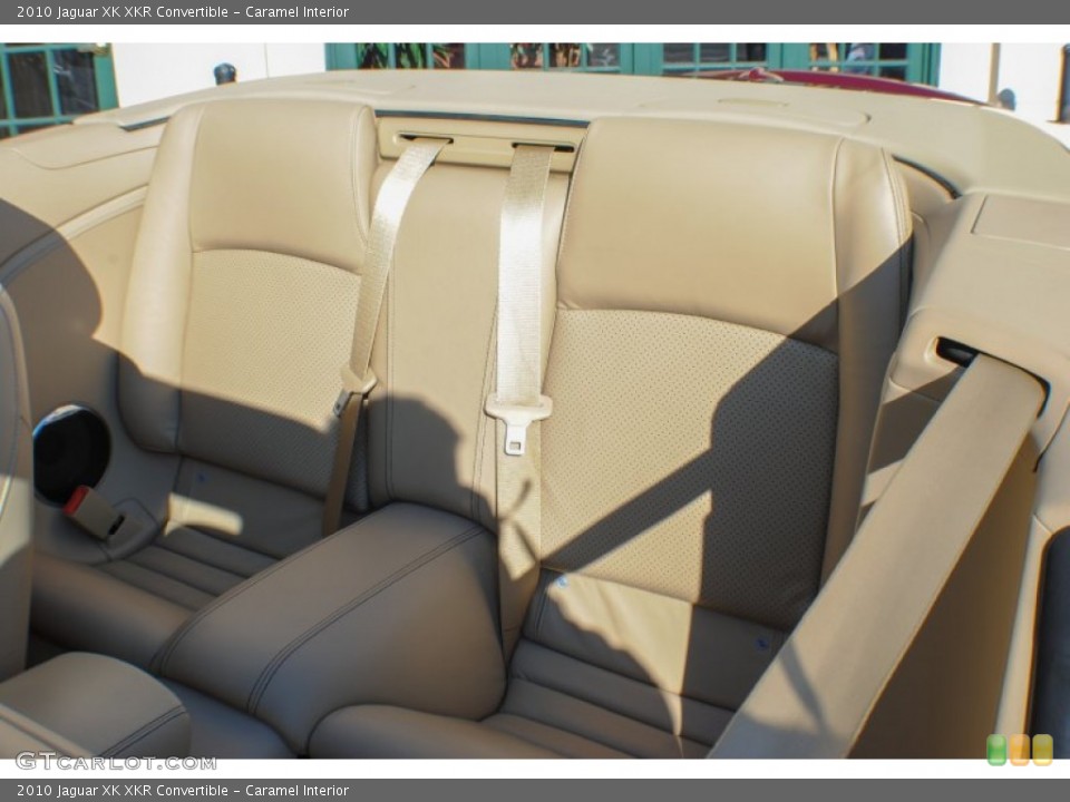 Caramel Interior Rear Seat for the 2010 Jaguar XK XKR Convertible #75648054