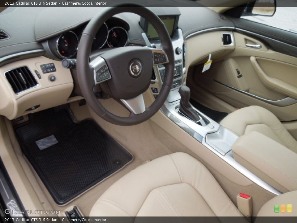 Cashmere/Cocoa Interior Prime Interior for the 2013 Cadillac CTS 3.6 Sedan #75648799