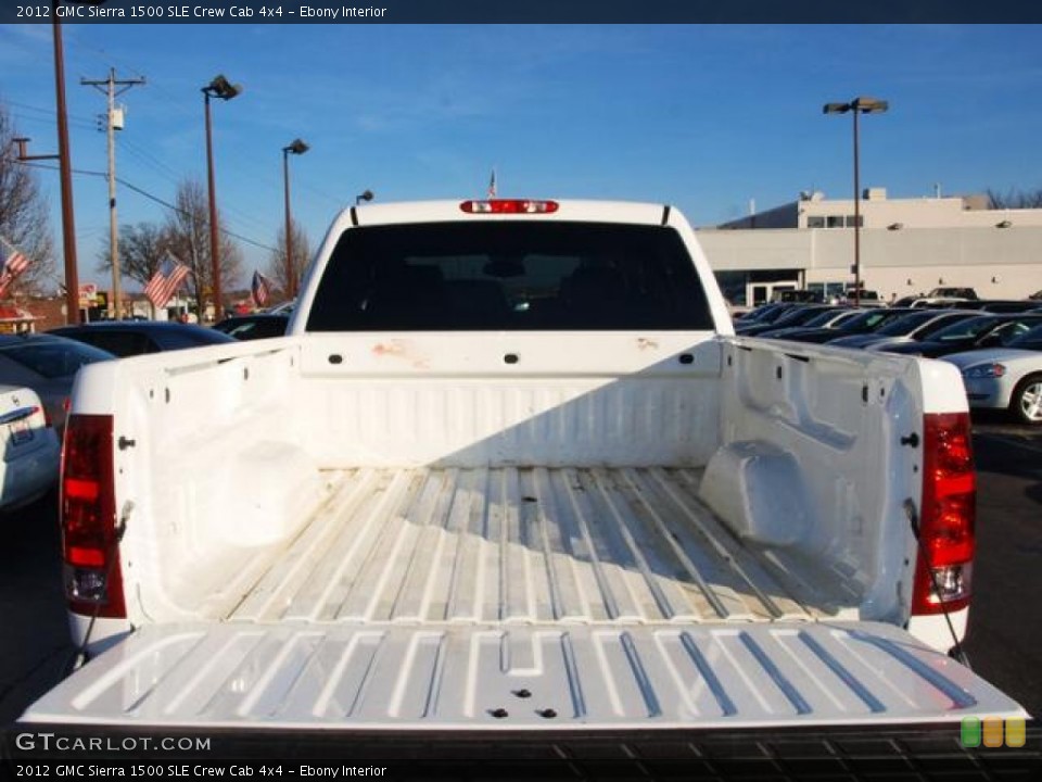 Ebony Interior Trunk for the 2012 GMC Sierra 1500 SLE Crew Cab 4x4 #75649320