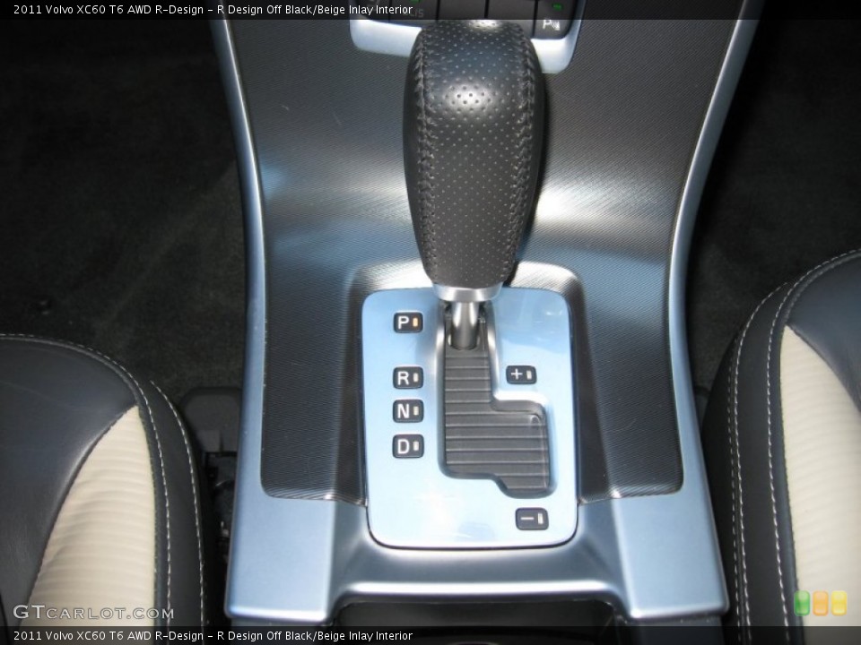 R Design Off Black/Beige Inlay Interior Transmission for the 2011 Volvo XC60 T6 AWD R-Design #75649599