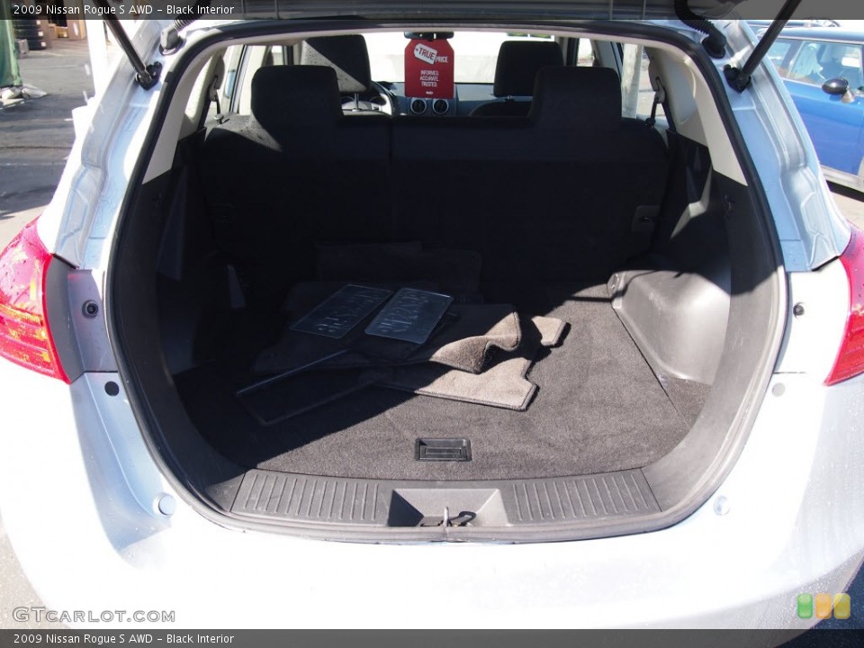 Black Interior Trunk for the 2009 Nissan Rogue S AWD #75649809