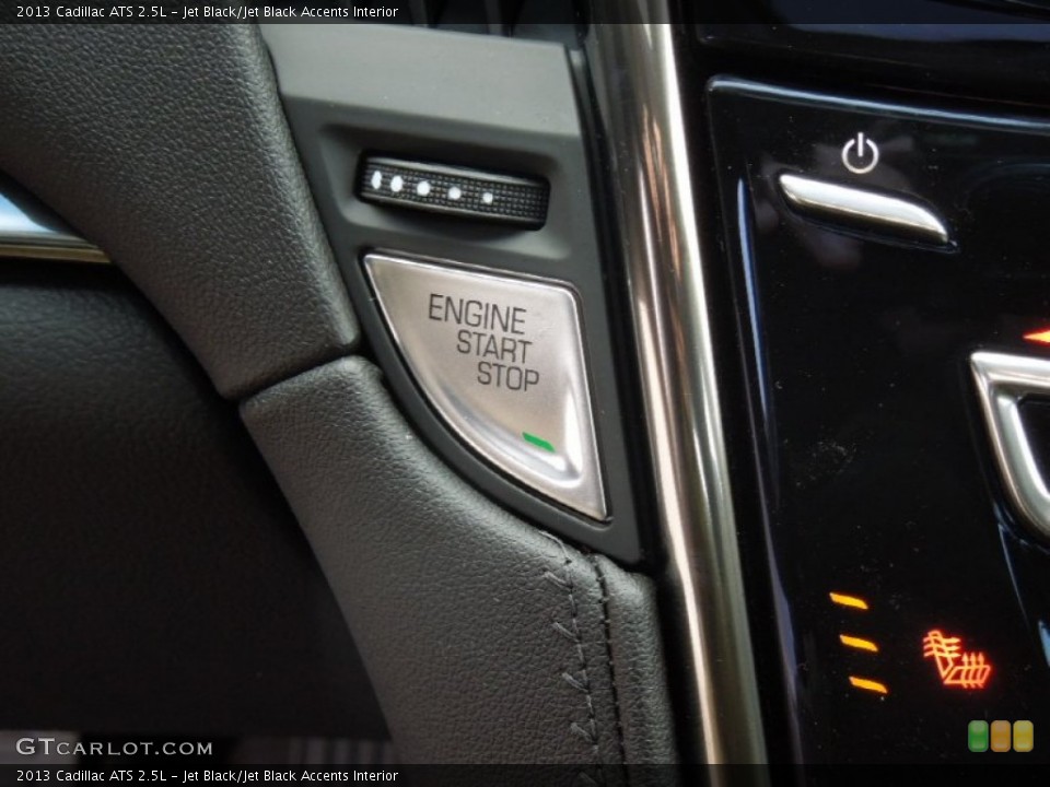 Jet Black/Jet Black Accents Interior Controls for the 2013 Cadillac ATS 2.5L #75649866