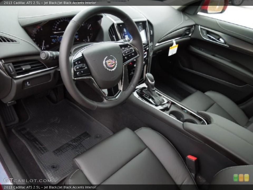 Jet Black/Jet Black Accents Interior Prime Interior for the 2013 Cadillac ATS 2.5L #75650038