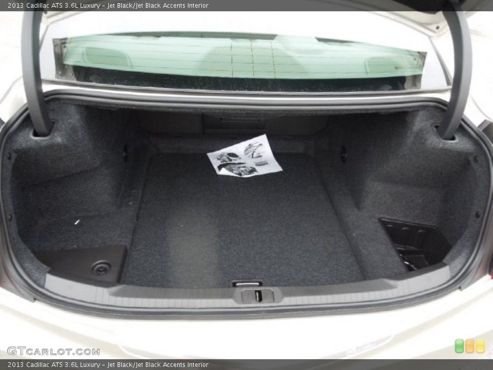 Jet Black/Jet Black Accents Interior Trunk for the 2013 Cadillac ATS 3.6L Luxury #75651135