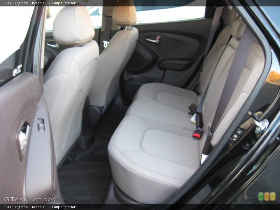 Taupe Interior Rear Seat for the 2013 Hyundai Tucson GL #75651330
