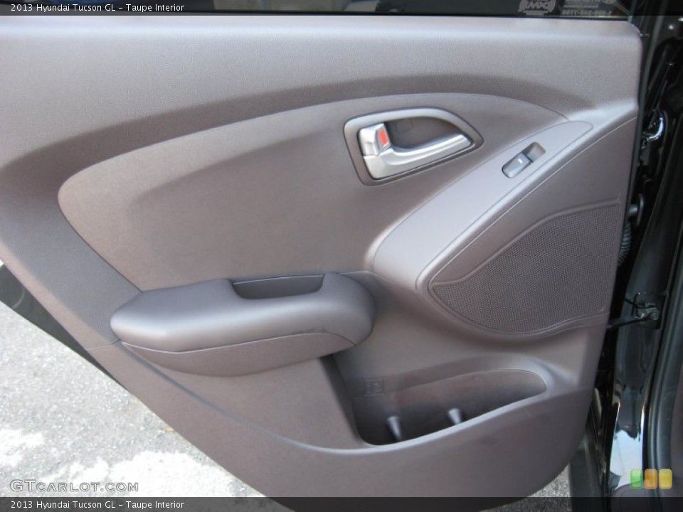 Taupe Interior Door Panel for the 2013 Hyundai Tucson GL #75651360