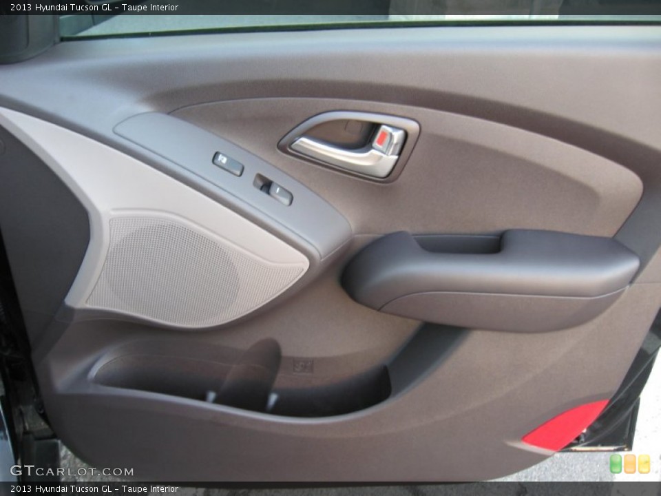 Taupe Interior Door Panel for the 2013 Hyundai Tucson GL #75651411