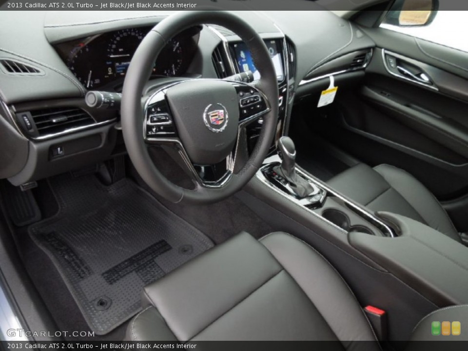 Jet Black/Jet Black Accents Interior Prime Interior for the 2013 Cadillac ATS 2.0L Turbo #75652038