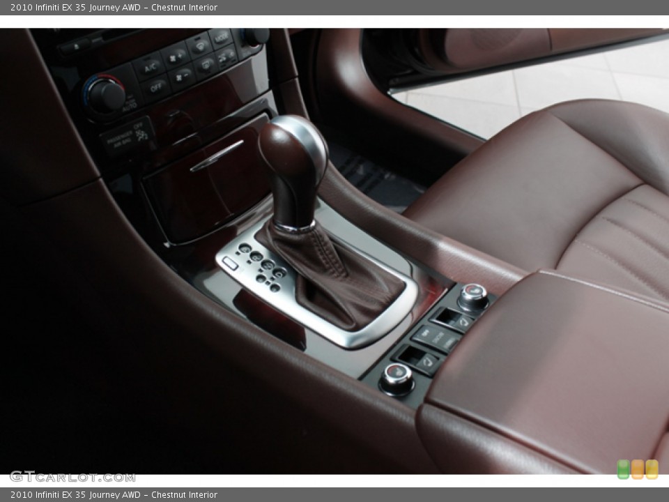 Chestnut Interior Transmission for the 2010 Infiniti EX 35 Journey AWD #75654249