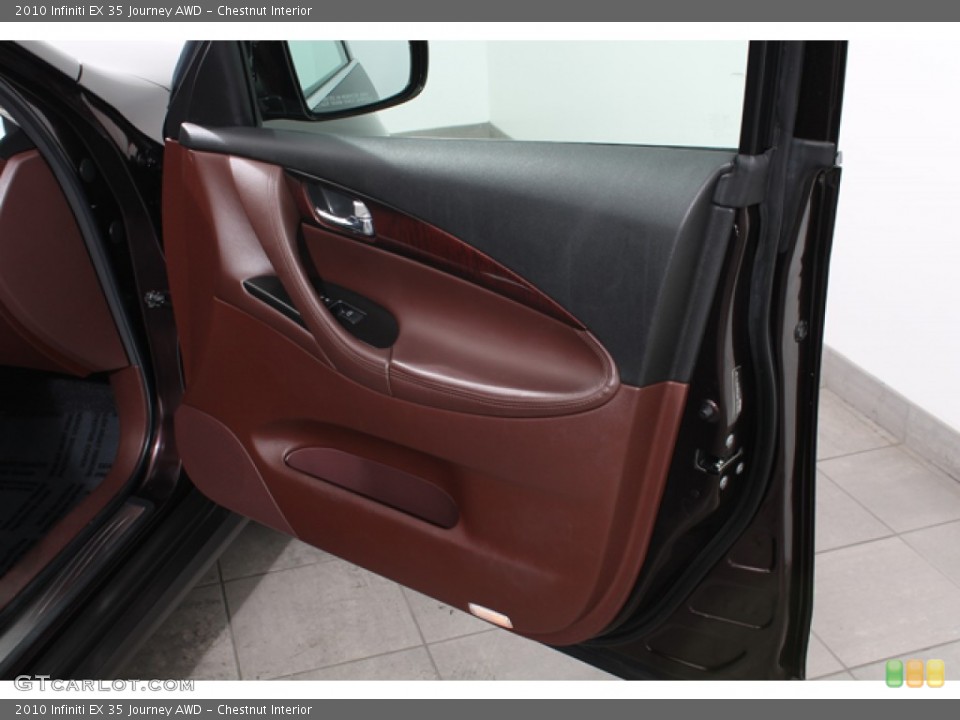 Chestnut Interior Door Panel for the 2010 Infiniti EX 35 Journey AWD #75654261