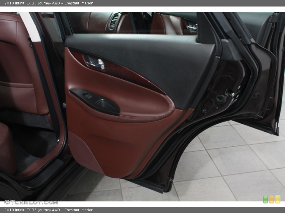 Chestnut Interior Door Panel for the 2010 Infiniti EX 35 Journey AWD #75654278