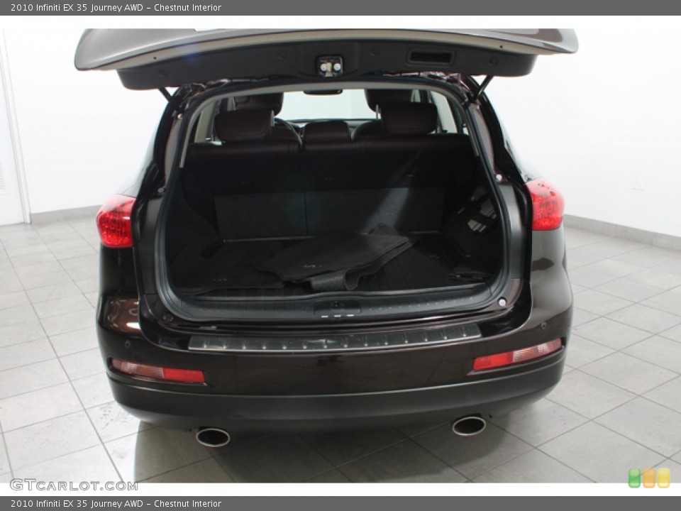 Chestnut Interior Trunk for the 2010 Infiniti EX 35 Journey AWD #75654464
