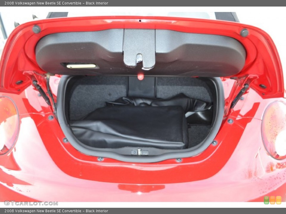 Black Interior Trunk for the 2008 Volkswagen New Beetle SE Convertible #75657216
