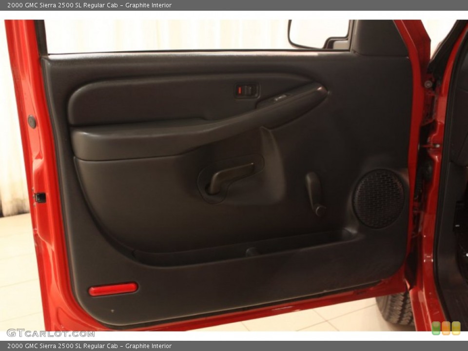 Graphite Interior Door Panel for the 2000 GMC Sierra 2500 SL Regular Cab #75657493
