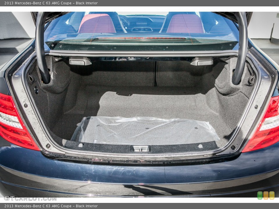 Black Interior Trunk for the 2013 Mercedes-Benz C 63 AMG Coupe #75658673