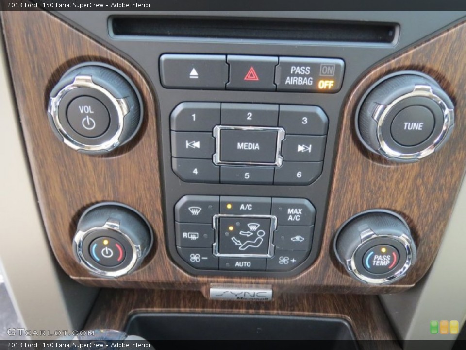 Adobe Interior Controls for the 2013 Ford F150 Lariat SuperCrew #75659328
