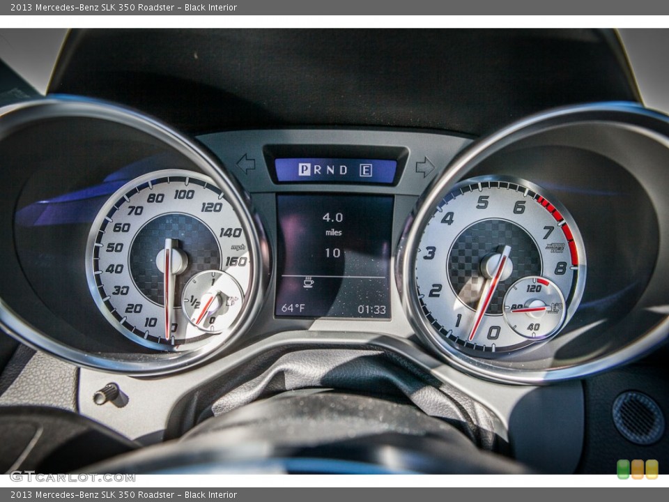 Black Interior Gauges for the 2013 Mercedes-Benz SLK 350 Roadster #75659403