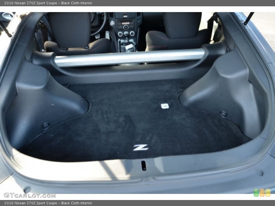 Black Cloth Interior Trunk for the 2010 Nissan 370Z Sport Coupe #75660231