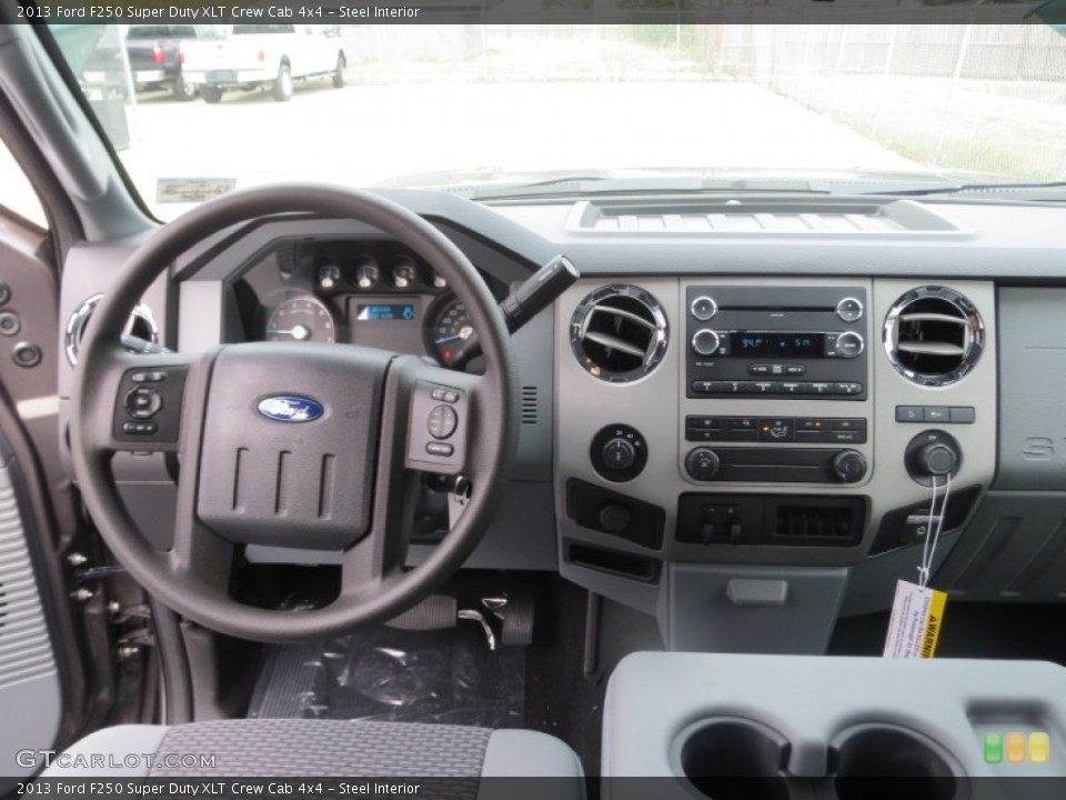 Steel Interior Dashboard for the 2013 Ford F250 Super Duty XLT Crew Cab 4x4 #75661571